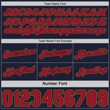 Custom Reversible Navy Red-Old Gold Double Side Star Sublimation Basketball Suit Jersey