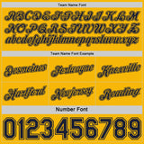 Custom Reversible Navy Gold Double Side Star Sublimation Basketball Suit Jersey