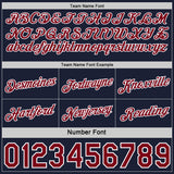 Custom Reversible Navy Crimson-White Double Side Star Sublimation Basketball Suit Jersey