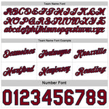 Custom Reversible Navy Crimson-White Double Side Star Sublimation Basketball Suit Jersey