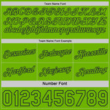 Custom Reversible Navy Neon Green Double Side Star Sublimation Basketball Suit Jersey