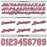Custom Reversible Navy Medium Pink-White Double Side Star Sublimation Basketball Suit Jersey