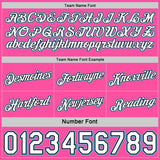 Custom Reversible Pink White Sky Blue-Black Double Side Star Sublimation Basketball Suit Jersey