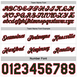 Custom Reversible Green White-Red Double Side Star Sublimation Basketball Suit Jersey