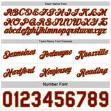 Custom Reversible Crimson Old Gold-White Double Side Star Sublimation Basketball Suit Jersey
