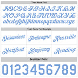 Custom Reversible Lakes Blue White Double Side Star Sublimation Basketball Suit Jersey