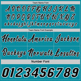 Custom Black Teal-White Side Panel Stripe Geometric Triangle Gradient Dot Reversible Double Side Sublimation Basketball Set Jersey