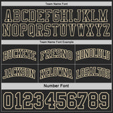 Custom Black-Cream Digital Camo Side Panel Stripe Reversible Double Side Sublimation Basketball Set Jersey
