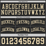Custom Black-Cream Camo Side Panel Stripe Reversible Double Side Sublimation Basketball Set Jersey