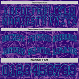 Custom Purple Teal-White Side Panel Stripe Stars Geometric Shatter Starburst Reversible Double Side Sublimation Basketball Set Jersey