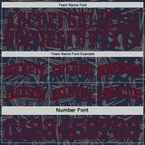 Custom Navy Maroon-Cream Side Panel Stripe Stars Geometric Shatter Starburst Reversible Double Side Sublimation Basketball Set Jersey