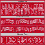 Custom Black White-Red Side Panel Stripe Stars Geometric Shatter Starburst Reversible Double Side Sublimation Basketball Set Jersey