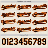Custom Black-Orange Reversible Button-Down Baseball Jersey
