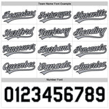 Custom Black White Purple Pinstripe Reversible Button-Down Baseball Jersey