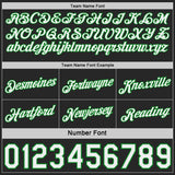 Custom Black Grass Green Pinstripe-White Side Panels Reversible Double Side Sublimation Basketball Set Jersey