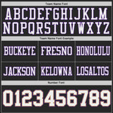 Custom Black White Old Gold-Purple Reversible Double Side Authentic Football Jersey