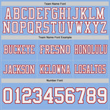 Custom Red White-Light Blue Reversible Double Side Authentic Football Jersey