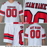 Custom Kelly Green White-Gray Reversible Double Side Authentic Football Jersey