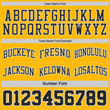 Custom Black Gold Pinstripe-White Reversible Double Side Sublimation Basketball Set Jersey