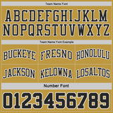 Custom Black Old Gold Pinstripe-White Reversible Double Side Sublimation Basketball Set Jersey