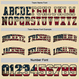 Custom Black Cream Pinstripe Vintage USA Flag-Maroon Reversible Double Side Sublimation Basketball Set Jersey
