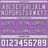 Custom Black Medium Purple Pinstripe-White Reversible Double Side Sublimation Basketball Set Jersey