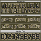 Custom Black Cream Pinstripe-Olive Reversible Double Side Sublimation Basketball Set Jersey
