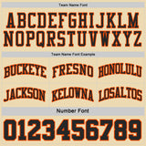 Custom Black Orange & Cream Black Pinstripe Reversible Double Side Sublimation Basketball Set Jersey