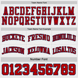 Custom Navy Red Pinstripe-White Reversible Double Side Sublimation Basketball Set Jersey