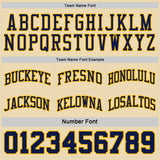 Custom Navy Gold & Cream Navy Pinstripe Reversible Double Side Sublimation Basketball Set Jersey