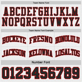 Custom Red Black Pinstripe-White Reversible Double Side Sublimation Basketball Set Jersey