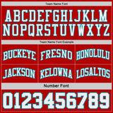 Custom Red White Pinstripe-Teal Reversible Double Side Sublimation Basketball Set Jersey
