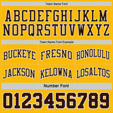 Custom Brown Gold Pinstripe-White Reversible Double Side Sublimation Basketball Set Jersey