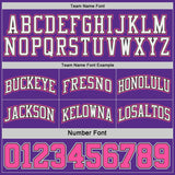 Custom Purple Pink Pinstripe Black-White Reversible Double Side Sublimation Basketball Set Jersey