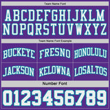 Custom Purple Teal Pinstripe-White Reversible Double Side Sublimation Basketball Set Jersey