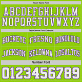 Custom Purple Neon Green Pinstripe-White Reversible Double Side Sublimation Basketball Set Jersey