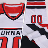Custom Steel Gray White-Old Gold Reversible Double Side Hockey Jersey