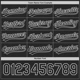 Custom Black-White Reversible Pullover Baseball Jersey Shirt