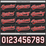 Custom Black Red-White Reversible Pullover Baseball Jersey Shirt