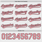 Custom Black Medium Pink-White Reversible Pullover Baseball Jersey Shirt