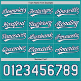 Custom Navy White-Teal Reversible Pullover Baseball Jersey Shirt