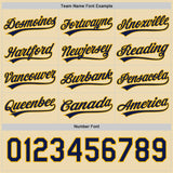 Custom Navy Cream Reversible Pullover Baseball Jersey Shirt