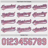 Custom Navy Medium Pink-White Reversible Pullover Baseball Jersey Shirt