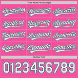Custom Pink White Black-Light Blue Reversible Pullover Baseball Jersey Shirt