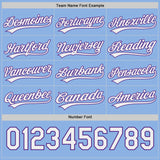 Custom Purple White-Light Blue Reversible Pullover Baseball Jersey Shirt