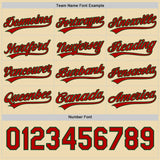 Custom Green Cream-Red Reversible Pullover Baseball Jersey Shirt