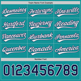 Custom Teal Navy-White Reversible Pullover Baseball Jersey Shirt