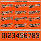 Custom Brown Orange-White Reversible Pullover Baseball Jersey Shirt
