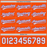 Custom Orange Purple Lightning Geometric Zigzag Reversible Pullover Baseball Jersey Shirt