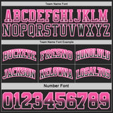 Custom Black Pink Fade Fashion Reversible Double Side Sublimation Basketball Set Jersey